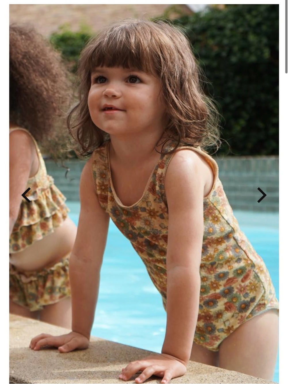 Konges Slojd girls one piece bathing suit - 3Y